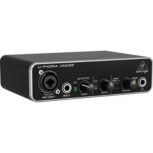 Interface Behringer U-Phoria UMC204HD vs Audient iD4 MKII