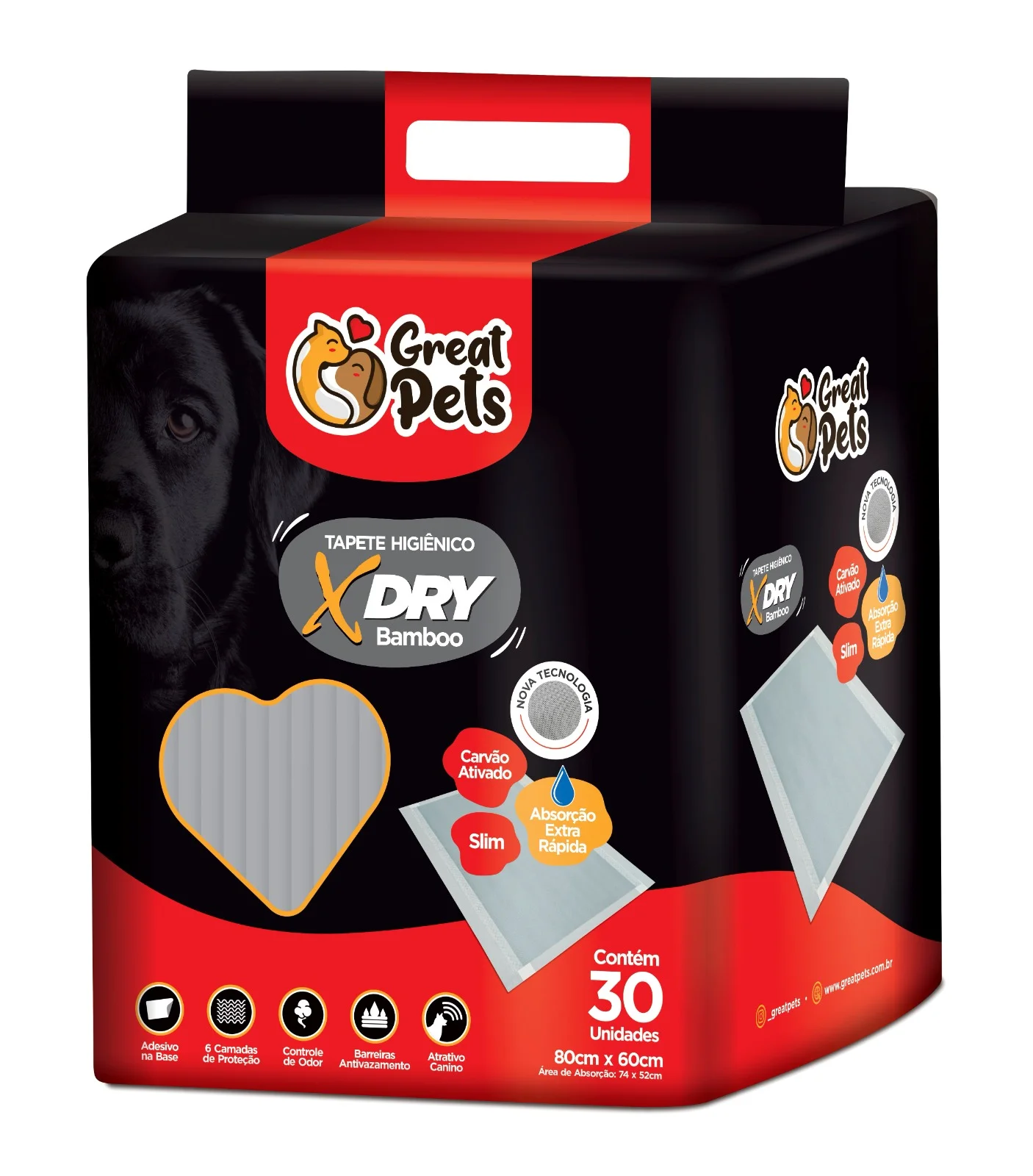 Tapete higiênico Zee.Pad vs Great Pets X-Dry